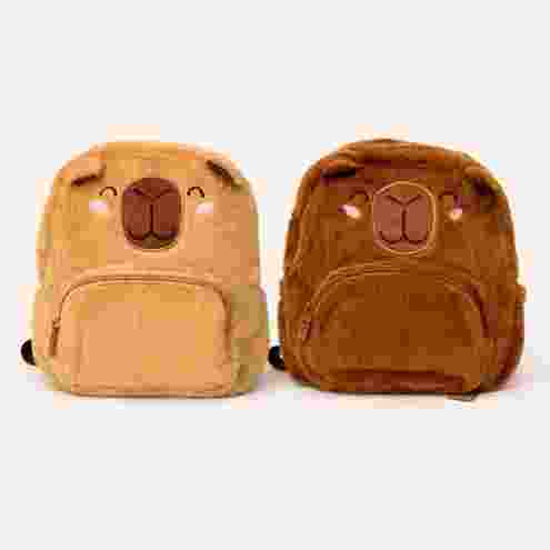 MOCHILA PELUCIA CAPIVARA
